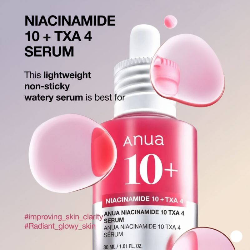 Anua Niacinamide 10% + TXA 4% Serum - 30ml