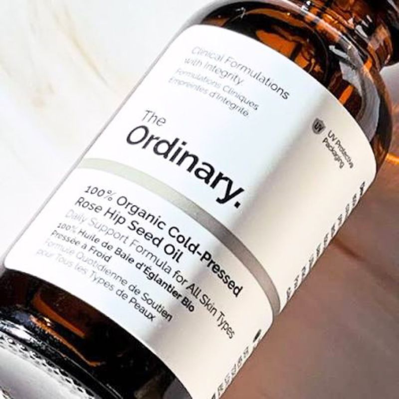 The Ordinary - 100% Organic Cold-Pressed Rose Hip Seed Oil – Helps Improve Uneven Skin Tone, Supports Skin Elasticity & Targets Visible Signs of Aging