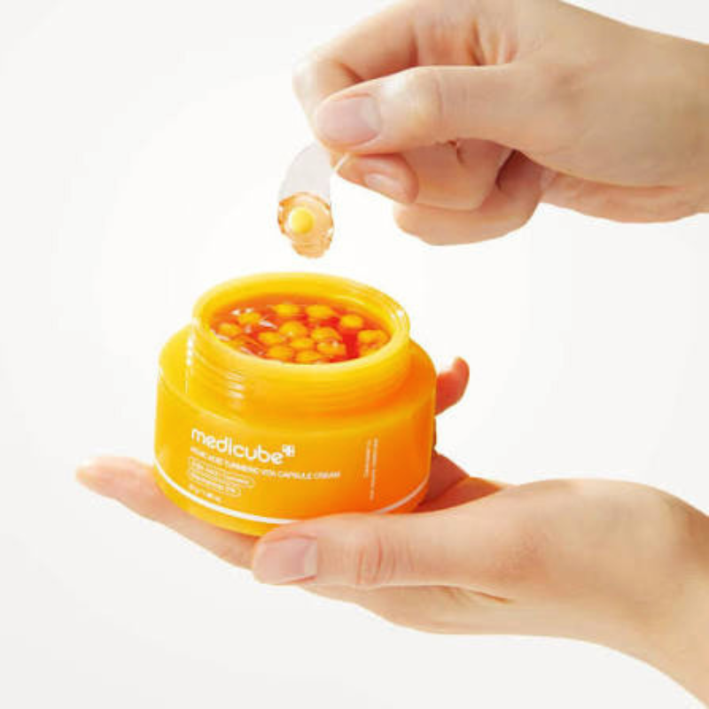 Medicube - Kojic & Turmeric Vita Capsule Brightening Cream - 53g