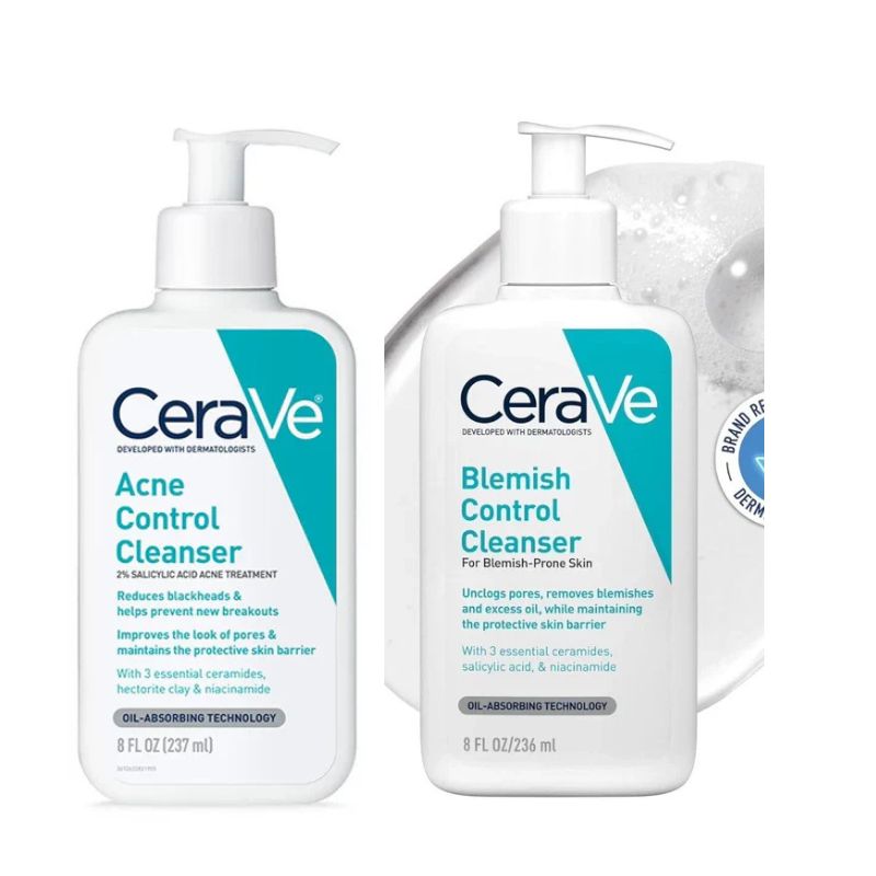 Cerave - Acne Control Cleanser / Blemish Control Cleanser - 237Ml / 236ml