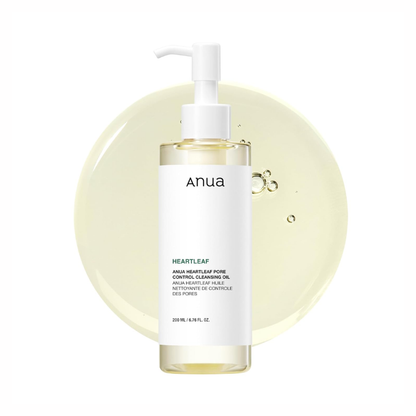 ANUA - Heartleaf Pore Control Cleansing Oil, Pore Cleanser - 200 Ml, 20 Ml