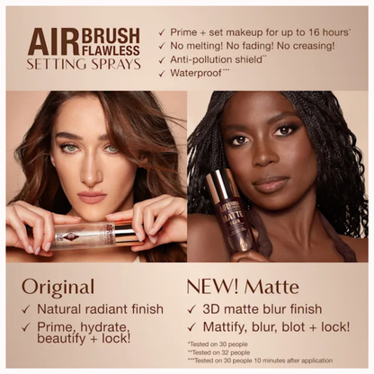 Charlotte Tilbury - Airbrush Flawless Matte Blurring & Waterproof Setting Spray - 100ml