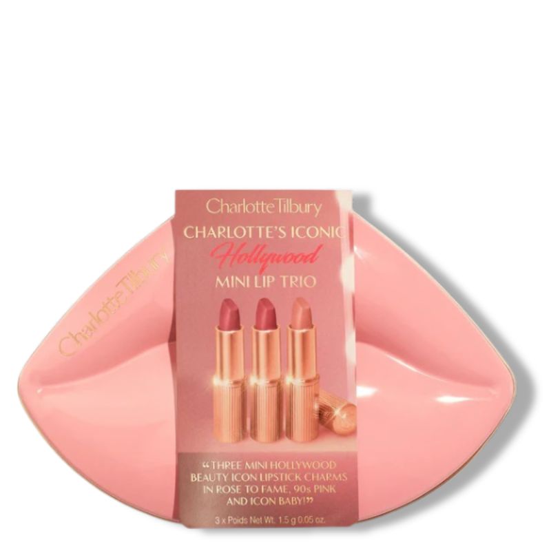 Charlotte Tilbury -Charlotte's Iconic Hollywood Mini Lip Trio Gift Set