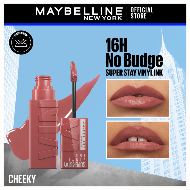 Maybelline - Super Stay Vinyl Ink Longwear Liquid Lipcolor - Variants Available