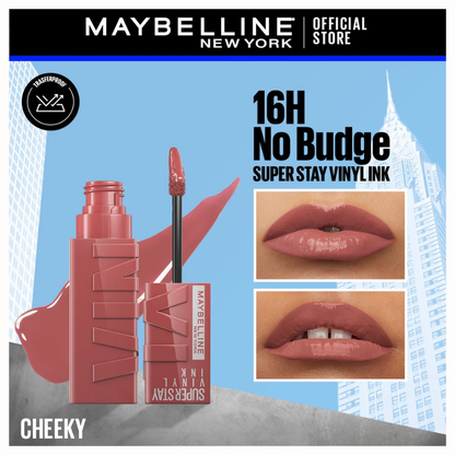 Maybelline - Super Stay Vinyl Ink Longwear Liquid Lipcolor - Variants Available
