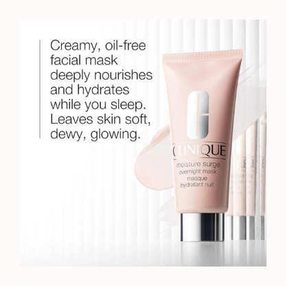 Clinique Moisture Surge Oil-Free Overnight Face Mask | Deep Hydration Night Mask - 100ml