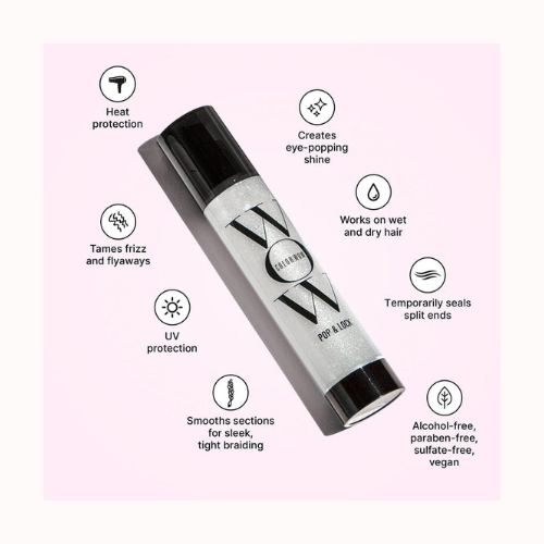 Color Wow - Pop & Lock High Gloss Finish 55ml – Hair Serum for Shine & Frizz Control