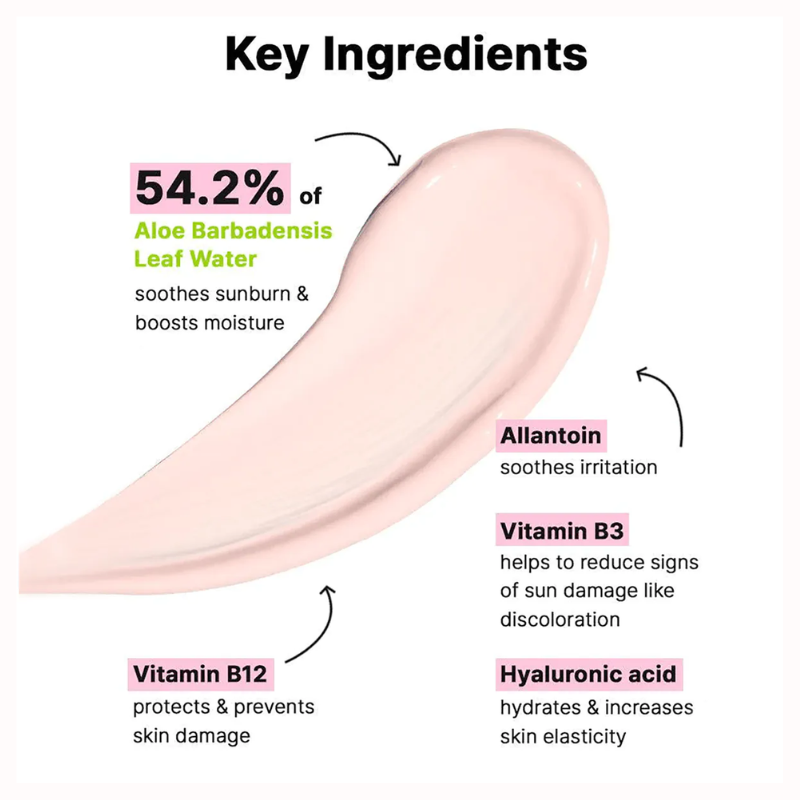 Cosrx Aloe 54.2 Aqua tone up Sunscreen - 50ml