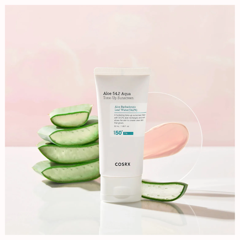 Cosrx Aloe 54.2 Aqua tone up Sunscreen - 50ml