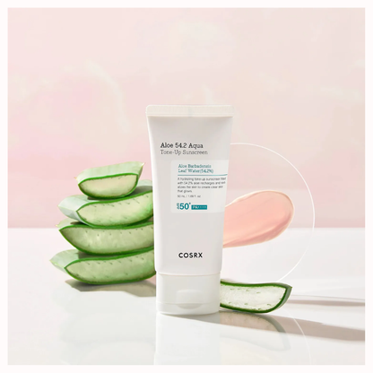 Cosrx Aloe 54.2 Aqua tone up Sunscreen - 50ml