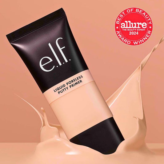 Elf - liquid poreless putty primer ,Lightweight Face Primer For Long-lasting Makeup - 28ml
