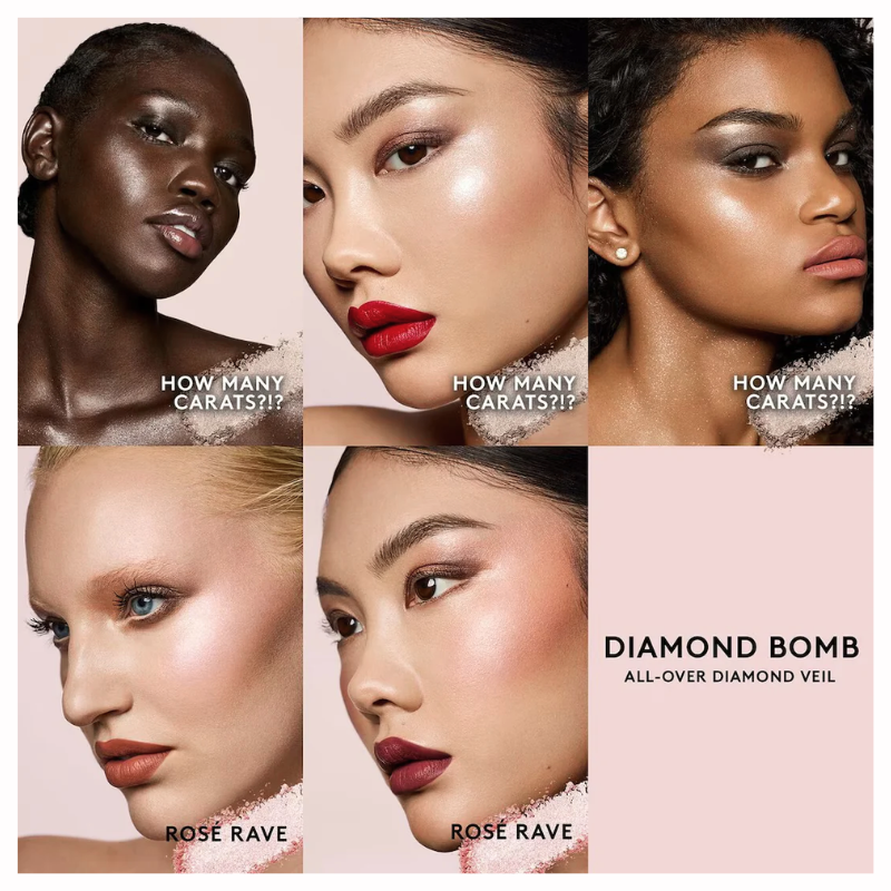 Fenty Beauty - Diamond Bomb All Over Highlighter - Pink Ice