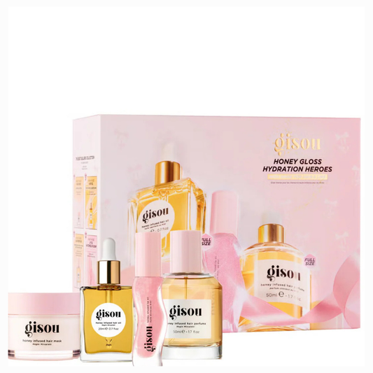 GISOU - Honey Gloss Hydration Heroes Hair Value Set