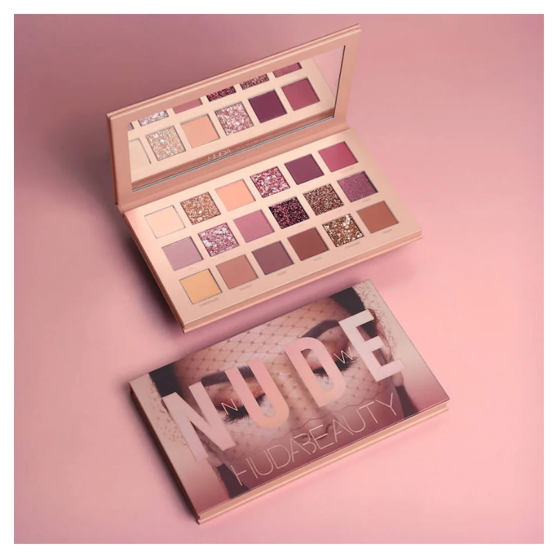 HUDA Beauty -Medium Nude EyeShadow Palette