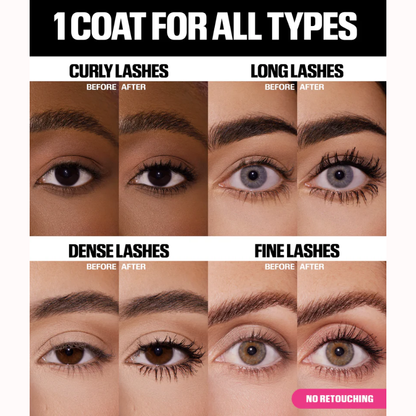 Huda Beauty -1 Coat WOW ! Extra Volumizing  Mascara