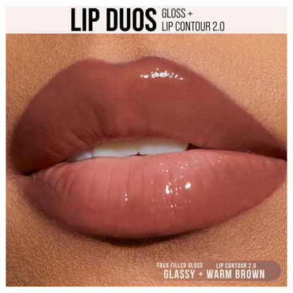 Huda Beauty - 90’s Brown Lip Duo