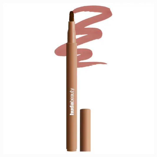 Huda Beauty - Soft Nude , Contour Lip Stain For 12 Hours Wear