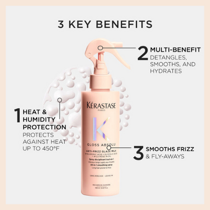 Kérastase - Gloss Absolu Glaze Milk Anti-Frizz & Heat Protecting Hair Spray