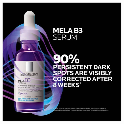 LA Roche Posay - Mela B3 Dark Spot Serum With Melasyl + NiacinamideWith plus Anti-Aging Melasyl + 10% Niacinamide - 30ml