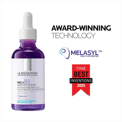 LA Roche Posay - Mela B3 Dark Spot Serum With Melasyl + NiacinamideWith plus Anti-Aging Melasyl + 10% Niacinamide - 30ml