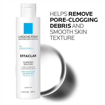 La Roche-Posay - Effaclar Clarifying Solution Acne Toner - 200ml