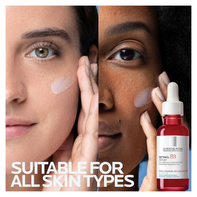 La Roche Posay -Pure  Retinol B3 Anti Aging Face Serum For Sun Damaged Skin -30Ml