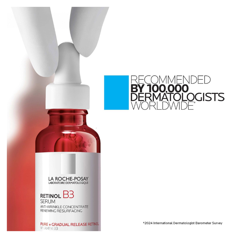 La Roche Posay -Pure  Retinol B3 Anti Aging Face Serum For Sun Damaged Skin -30Ml
