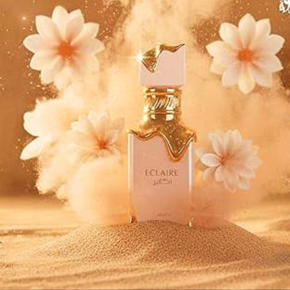 Lattafa - Eclaire Eau De Parfum - 100ml – A Luxurious Sweet Floral Fragrance for Women