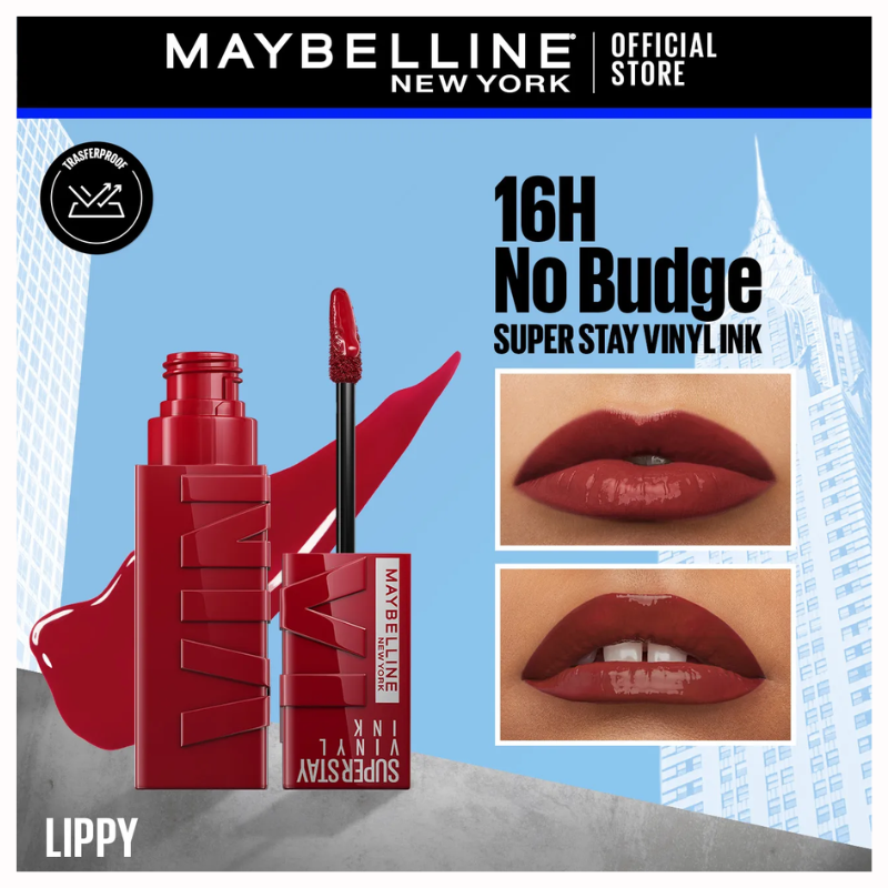 Maybelline - Super Stay Vinyl Ink Longwear Liquid Lipcolor - Variants Available