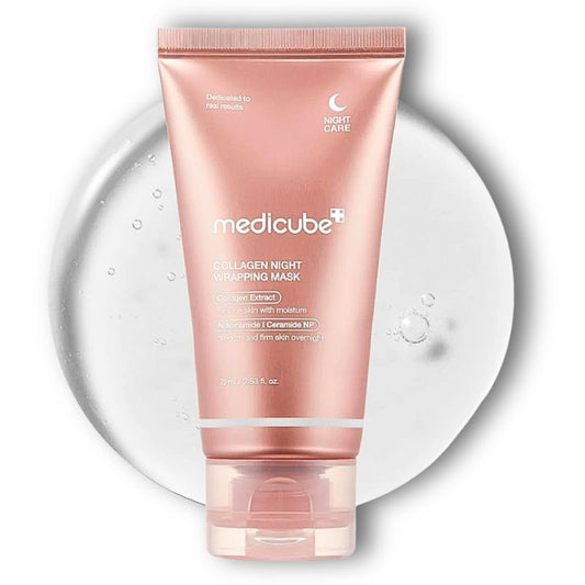Medicube Collagen Night Wrapping Overnight Peel-Off Mask for Elasticity & Hydration