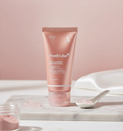 Medicube Collagen Night Wrapping Overnight Peel-Off Mask for Elasticity & Hydration