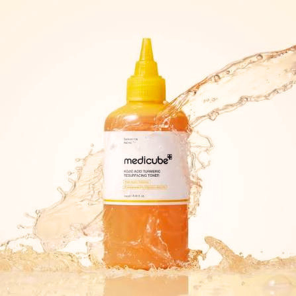Medicube - Kojic Acid Turmeric Resurfacing Toner - 250ml – Brightening & Skin Smoothing Facial Toner