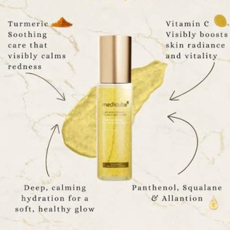 Medicube  Kojic Acid Turmeric Vita Jelly Mist Serum- 100ml – Brightening & Hydrating Facial Mist Serum