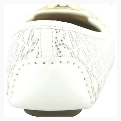 Michael Kors - Fulton/ Pumps Studded Logo Moccasin - Vanilla Color