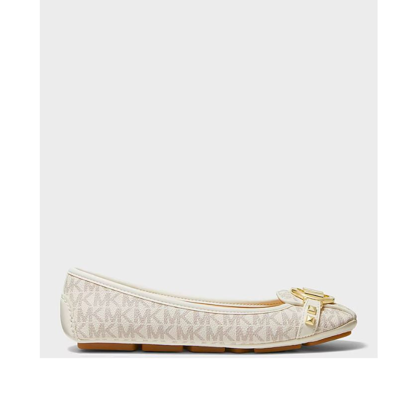 Michael Kors - Fulton/ Pumps Studded Logo Moccasin - Vanilla Color