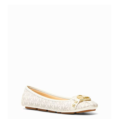 Michael Kors - Fulton/ Pumps Studded Logo Moccasin - Vanilla Color