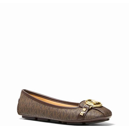 Michael Kors - Fulton/ Pumps Studded Logo Moccasin - Brown Color
