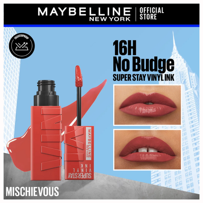 Maybelline - Super Stay Vinyl Ink Longwear Liquid Lipcolor - Variants Available
