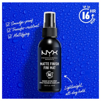 NYX - Professional Matte Finish Setting Spray - 60ml