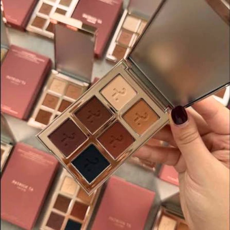 PATRICK TA - Major Dimension Essential Artistry Edit Eyeshadow Palette – Multi-Finish Neutral Eyeshadow Palette