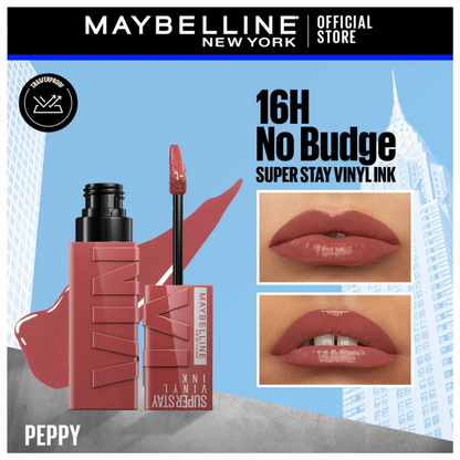 Maybelline - Super Stay Vinyl Ink Longwear Liquid Lipcolor - Variants Available