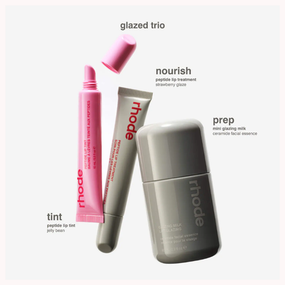 Rhode - Holiday Glazed Trio Gift Set – Limited Edition Skincare