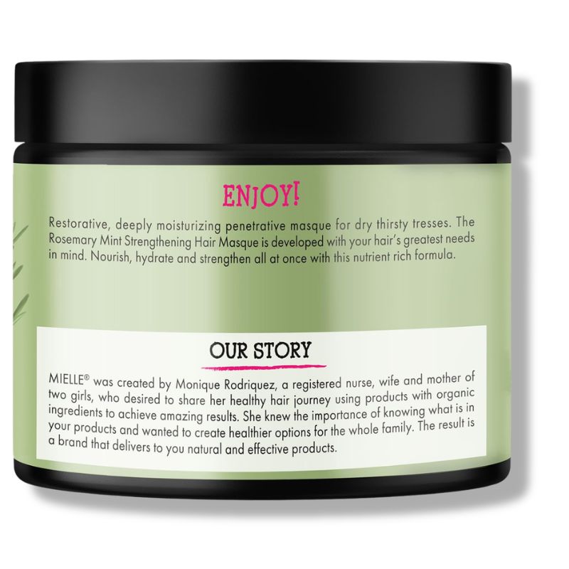 MIelle - Rosemary Mint Strengthening Hair Masque - 340g