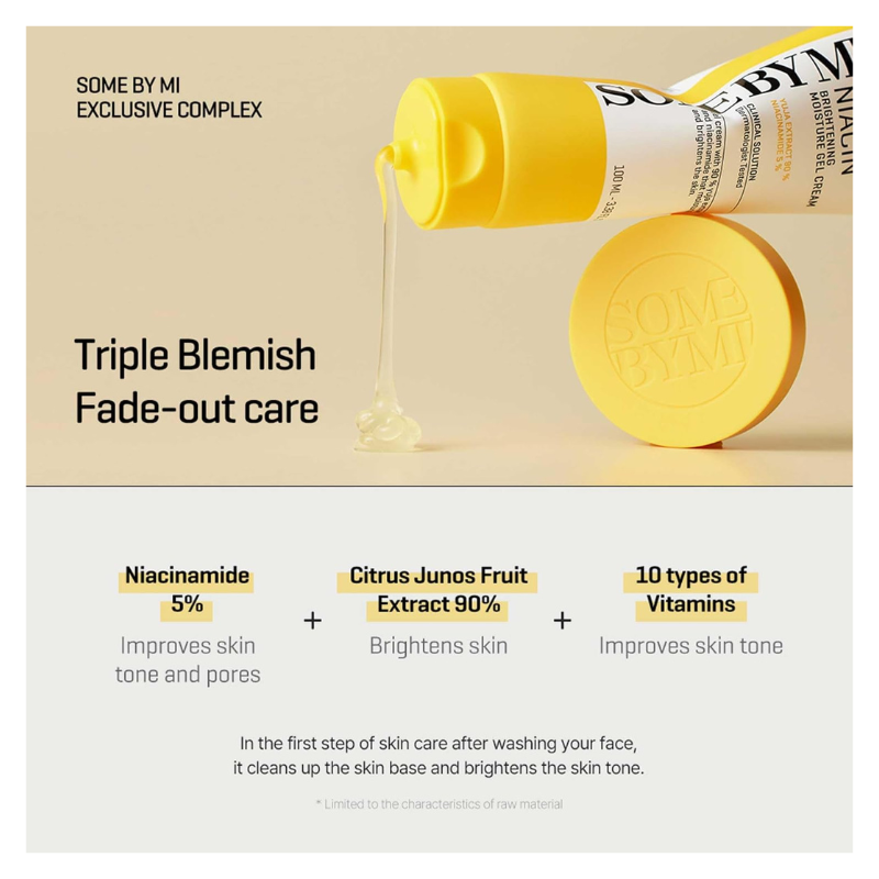 SOME BY MI Yuja Niacin Brightening Moisture Gel Cream - 100ml