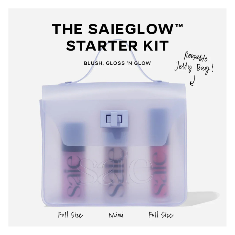 Saie - Glow Starter Kit Blush, Gloss 'N Glow.