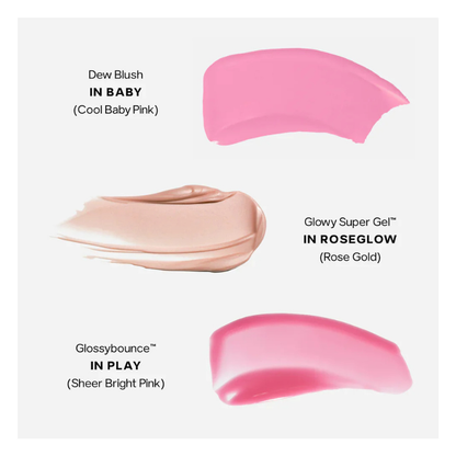 Saie - Glow Starter Kit Blush, Gloss 'N Glow.