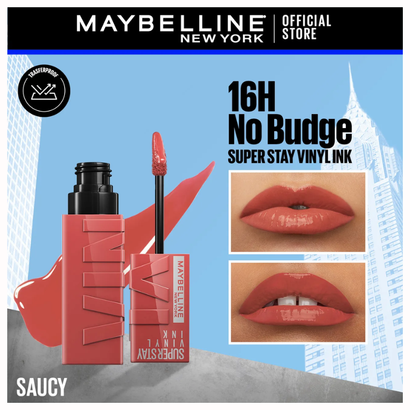 Maybelline - Super Stay Vinyl Ink Longwear Liquid Lipcolor - Variants Available