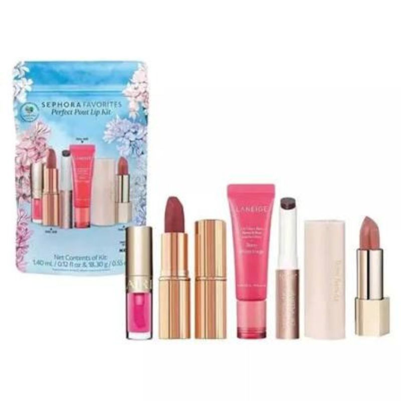 Sephora - Perfect Pout Lip Kit – Lip Essentials Makeup Set