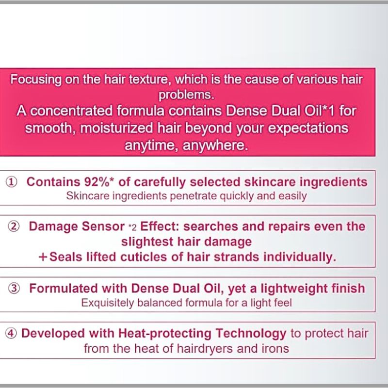 Shiseido Fino - Premium Touch Smoothing & Moisturizing Oil - 70 Ml