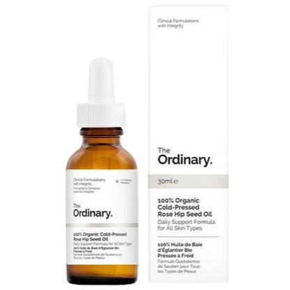 The Ordinary - 100% Organic Cold-Pressed Rose Hip Seed Oil – Helps Improve Uneven Skin Tone, Supports Skin Elasticity & Targets Visible Signs of Aging